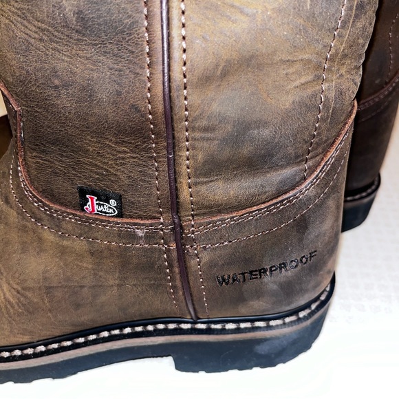 Mens Justin Steel toe WK4961 8EE. Waterproof - Picture 2 of 13